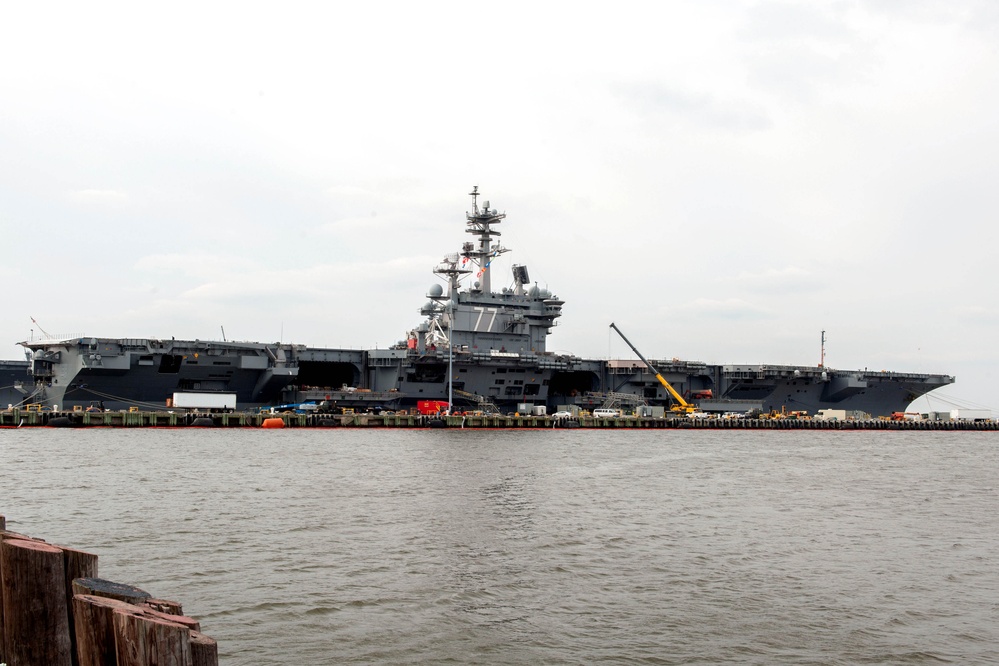 USS George H.W. Bush prepares to deploy