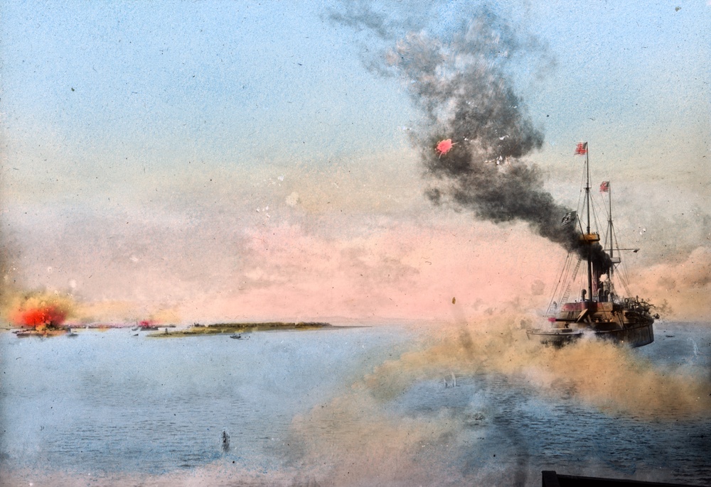 USS Boston during the Spanish-American War
