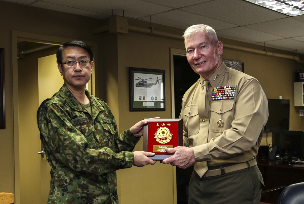 Gen. John A. Toolan, Japanese exchange gifts