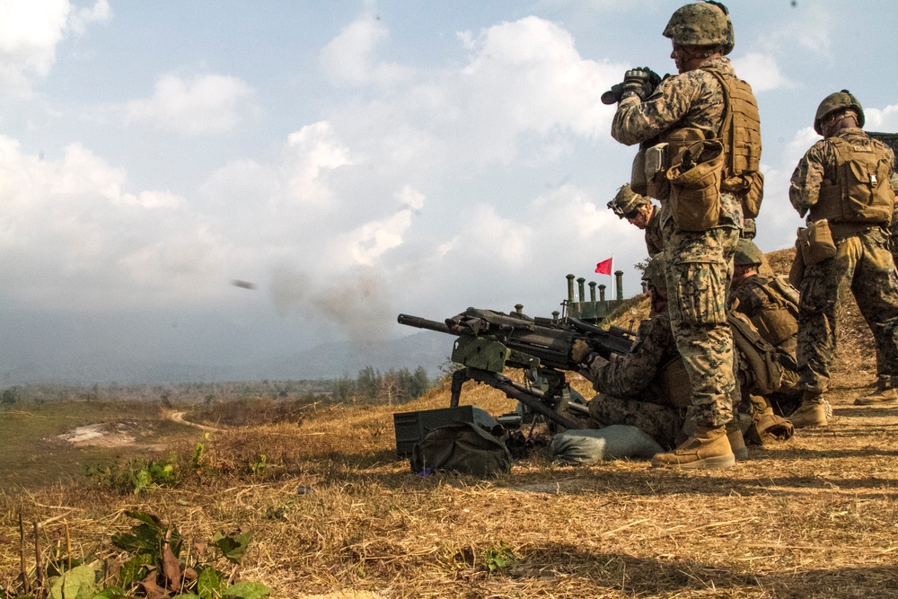 Thai, U.S. Marines burst into training