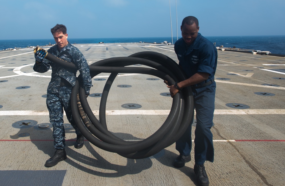 Operations aboard USS Denver support Cobra Gold