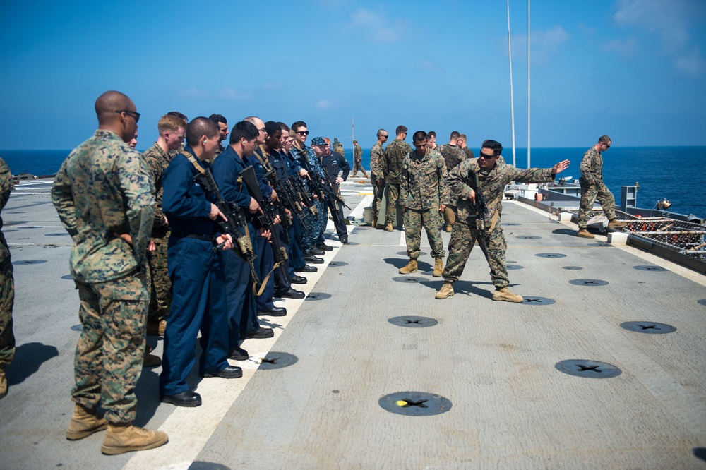 Operations aboard USS Denver support Cobra Gold