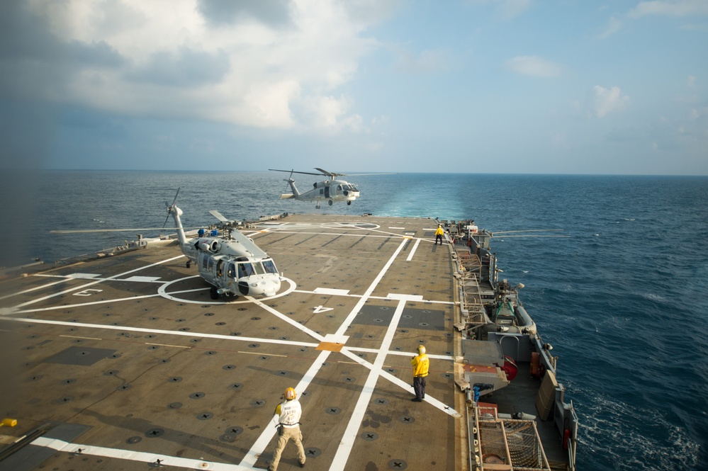 Operations aboard USS Denver support Cobra Gold