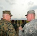 MARFORPAC and USARPAC deputy commanders at Thai drop zone