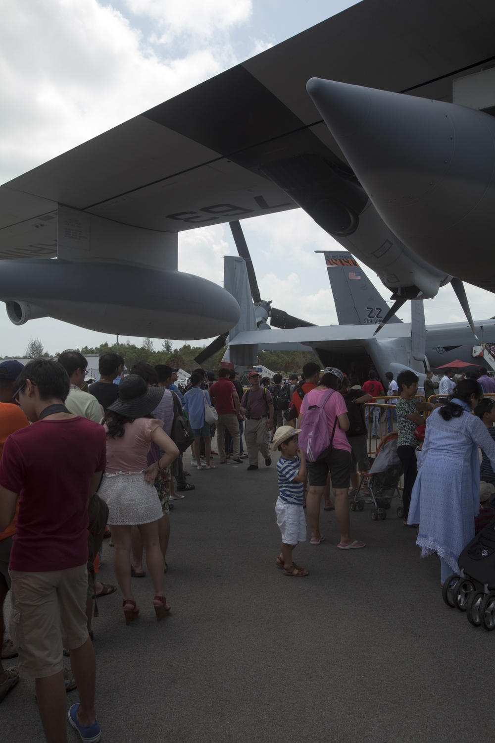 Singapore International Airshow, Marine Corps aircraft go public