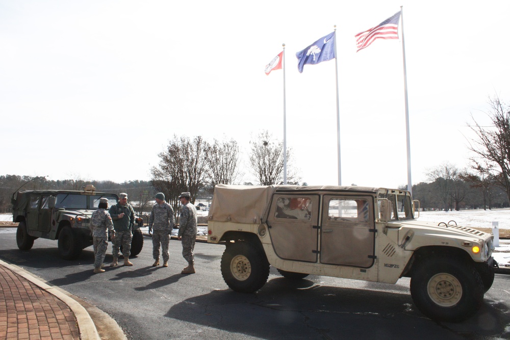 SC National Guard soldiers assist Anderson County agencies