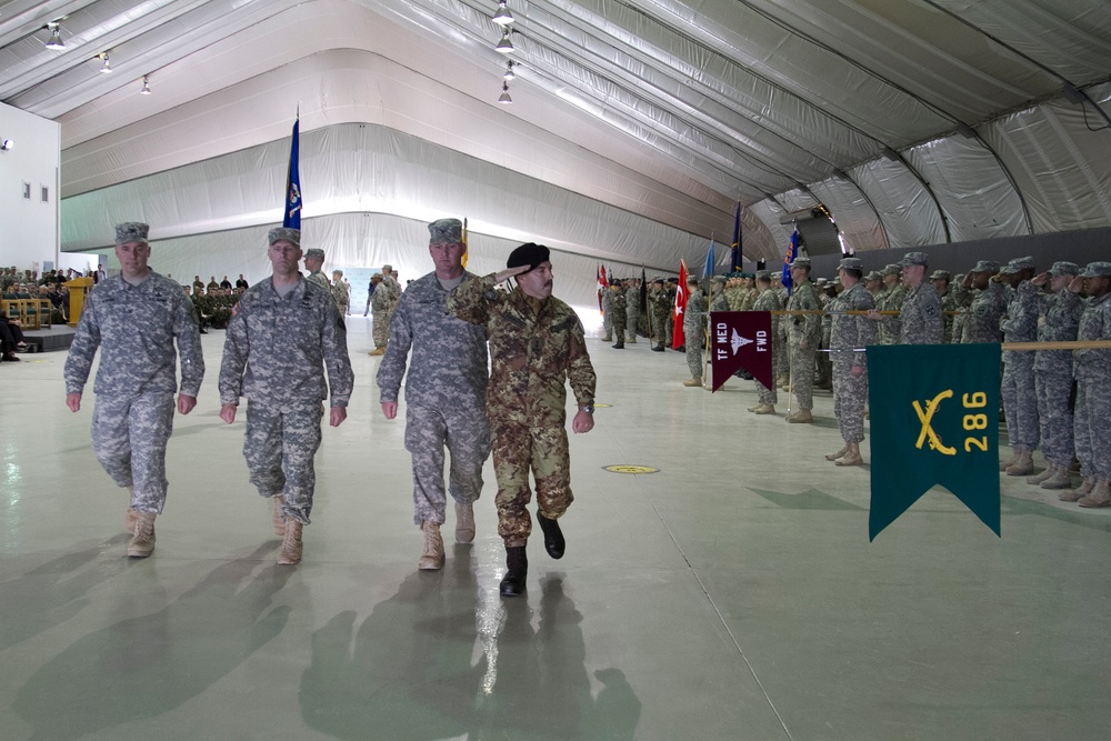 Multinational Battle Group-East transitions to Kosovo Force 18