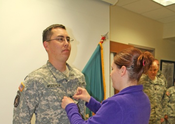 Gainesville, Fla., native enters senior NCO ranks