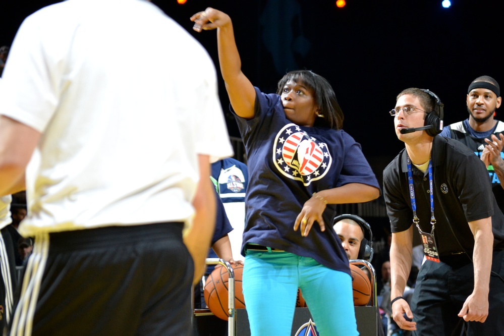 NBA All-Star East-West team practice