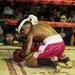 Muay Thai fighters hold exhibition matches for service members during CG 14