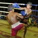 Muay Thai fighters hold exhibition matches for service members during CG 14