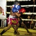 Muay Thai fighters hold exhibition matches for service members during CG 14