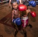 Muay Thai fighters hold exhibition matches for service members during CG 14