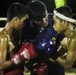 Muay Thai fighters hold exhibition matches for service members during CG 14