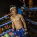 Muay Thai fighters hold exhibition matches for service members during CG 14