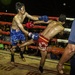 Muay Thai fighters hold exhibition matches for service members during CG 14