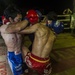 Muay Thai fighters hold exhibition matches for service members during CG 14