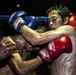 Muay Thai fighters hold exhibition matches for service members during CG 14