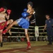 Muay Thai fighters hold exhibition matches for service members during CG 14