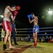 Muay Thai fighters hold exhibition matches for service members during CG 14