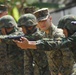 US Marines train with Royal Thai Marines on pistol techniques