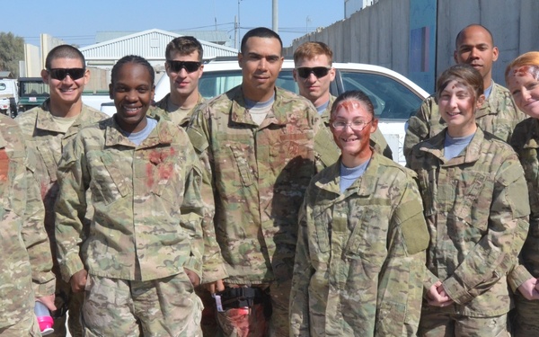 Ready to fake injury!