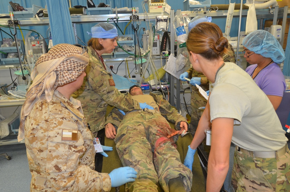 KAF mass casualty exercise