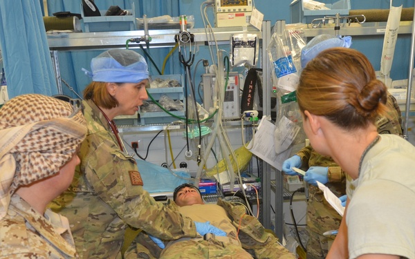 KAF mass casualty exercise