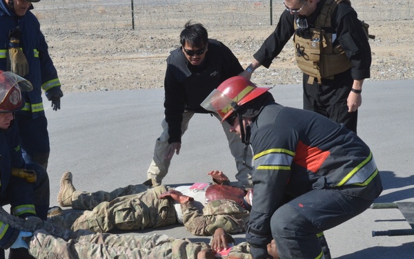 Move to ambulance now