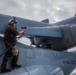 VMM-263 Marines maintain aircraft on USS Bataan flight deck