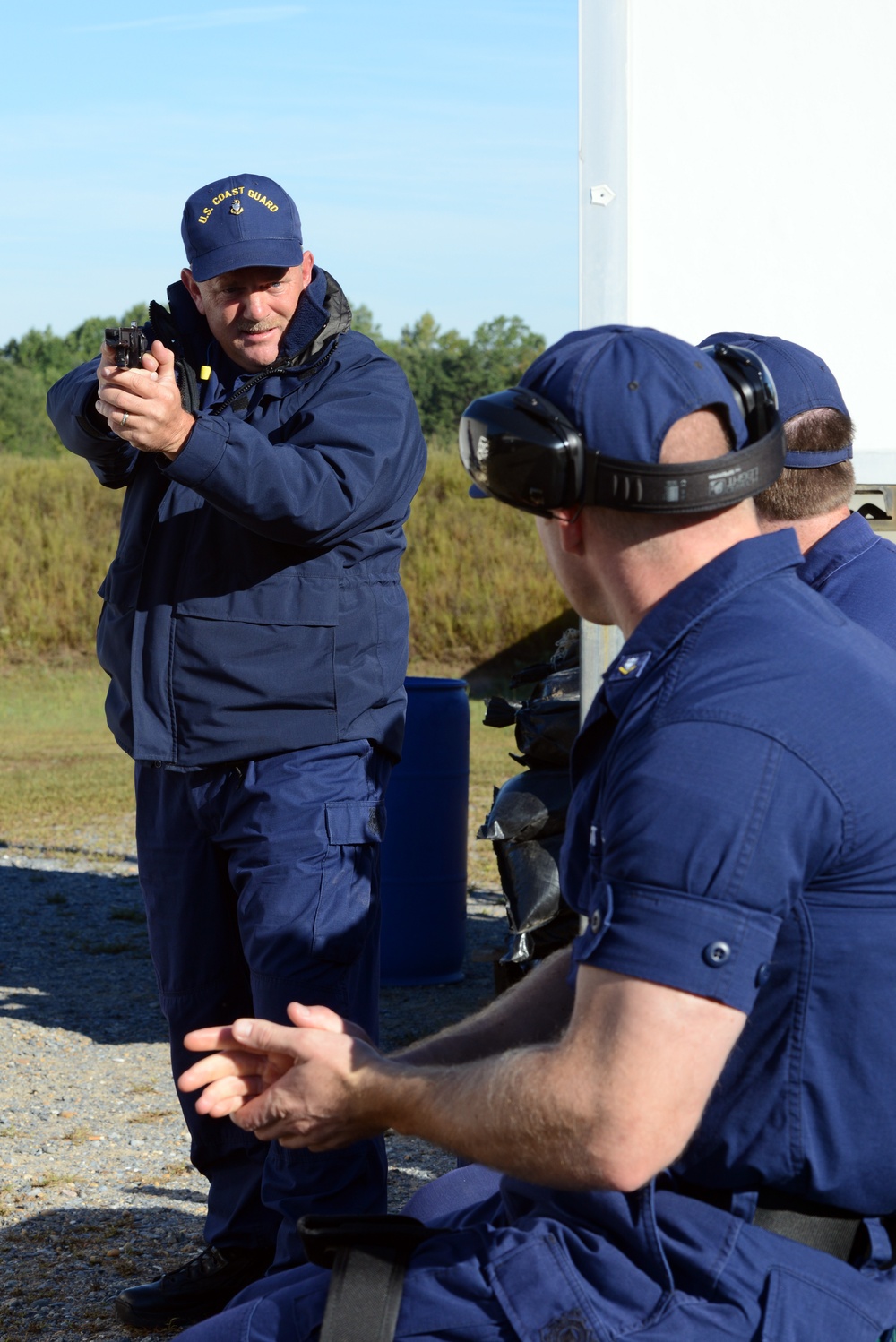 Coast Guardsmen complete weapons qualifications, remain ready for mission