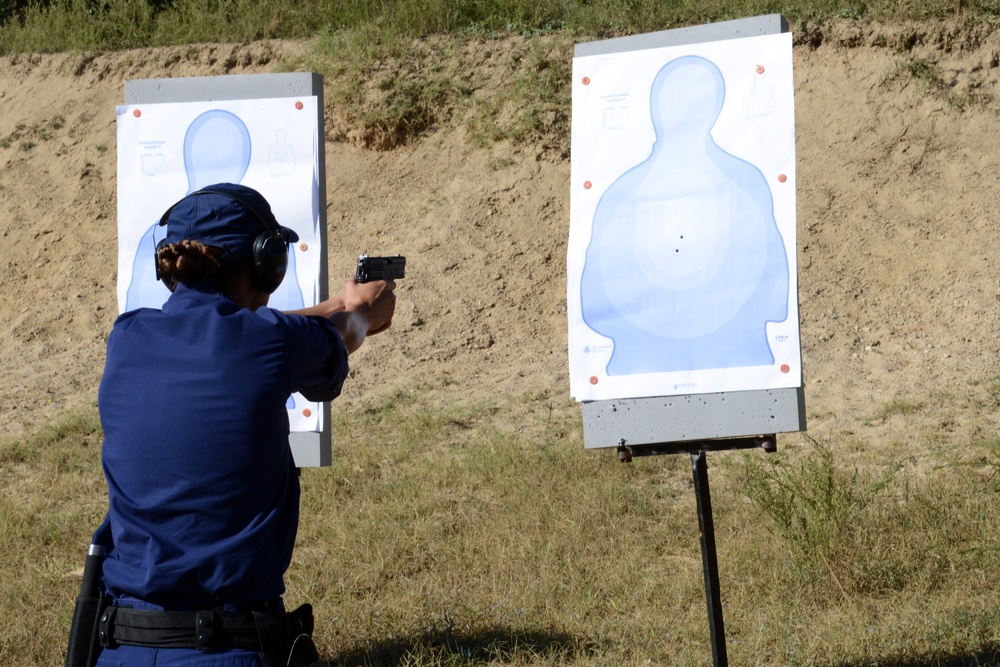 Coast Guardsmen complete weapons qualifications, remain ready for mission