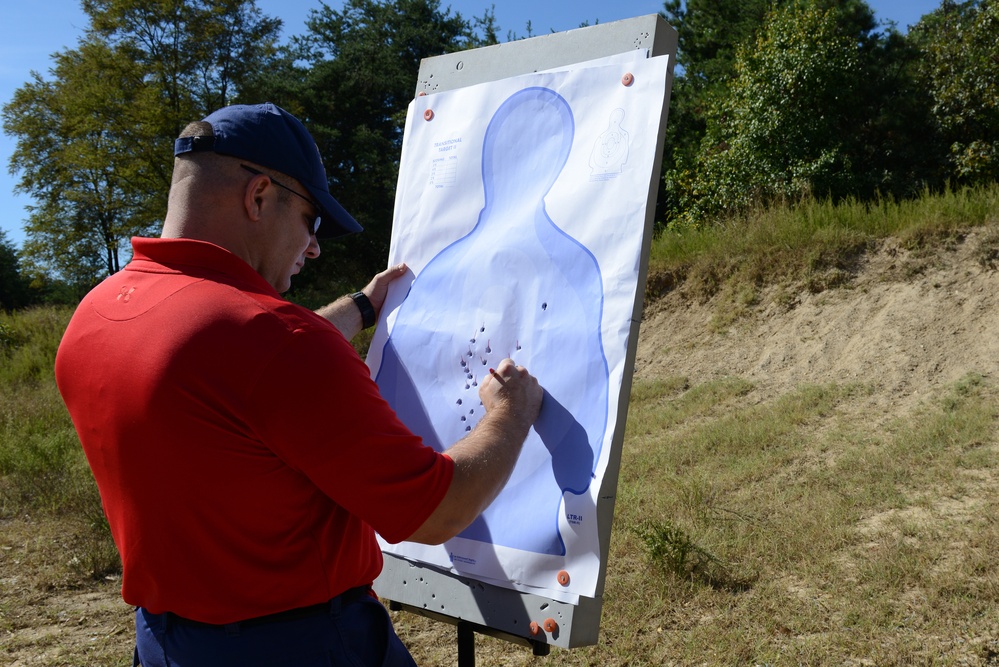 Coast Guardsmen complete weapons qualifications, remain ready for mission