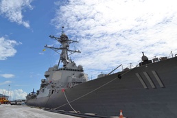 USS Spruance visits Brunei