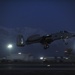 Bagram flight line at dawn