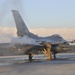 Bagram flight line at dawn