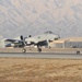 Bagram flight line at dawn
