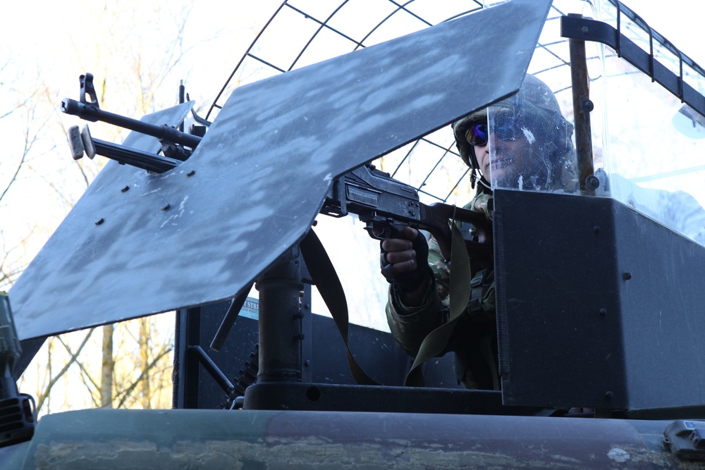 Georgian mission rehearsal exercise