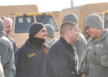 Firefighters: new station, new team