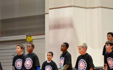 NBA Cares Hoops for Troops Basketball Clinic