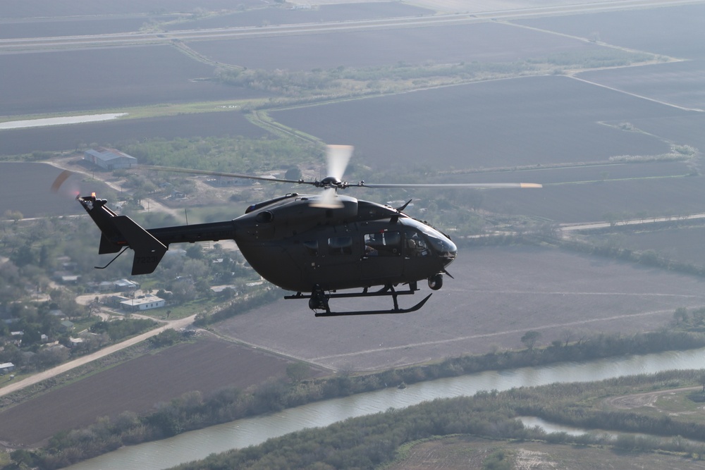 Georgia Army National Guard eyes in the sky over Texas’ Rio Grande Valley sector