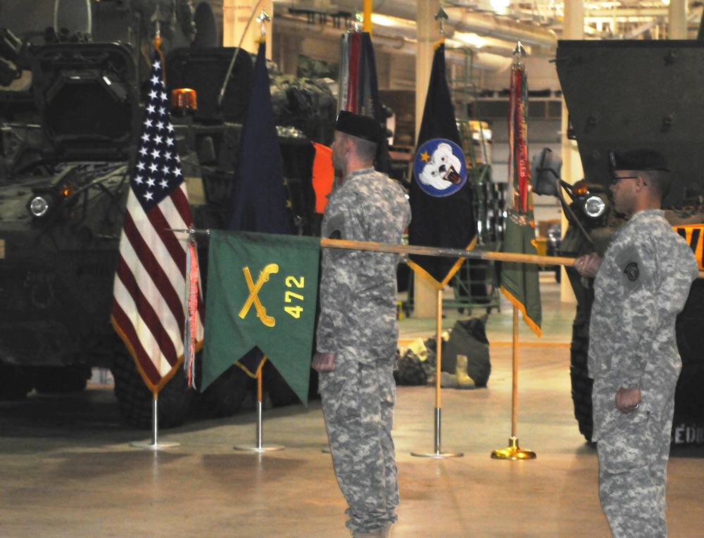 472nd Military Police Company redeployment