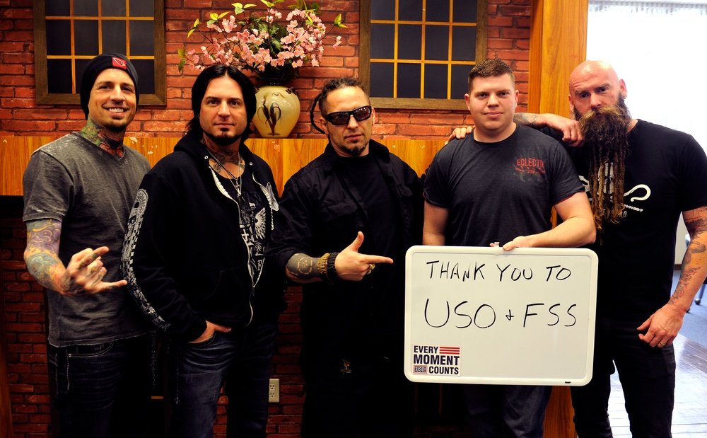 Five Finger Death Punch rocks Kadena Air Base