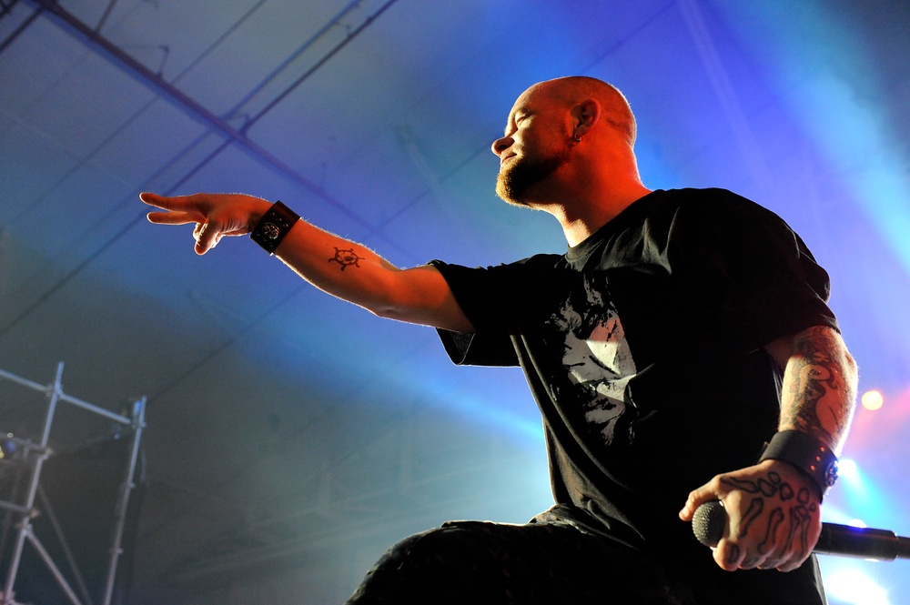 Five Finger Death Punch rocks Kadena Air Base