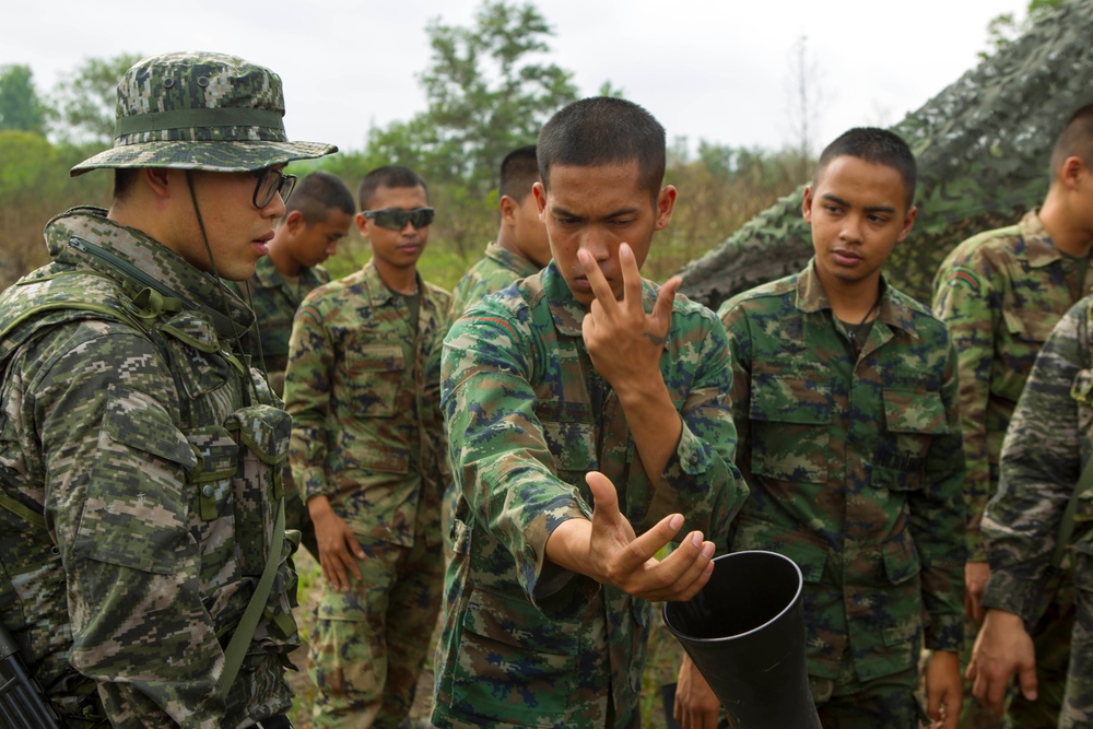 Thai, ROK, US Marines train, build friendships