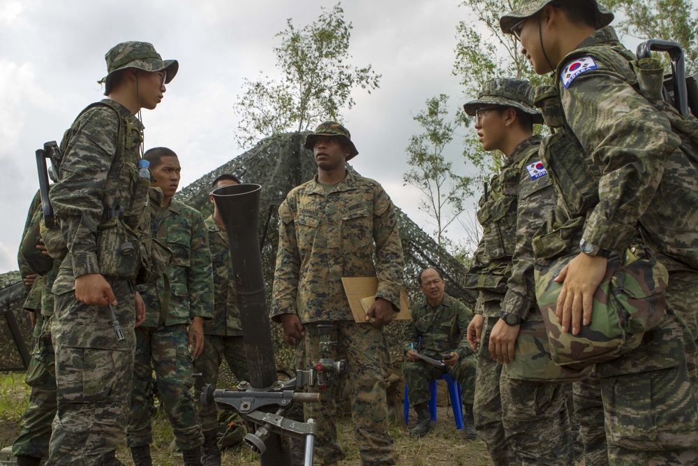 Thai, ROK, US Marines train, build friendships