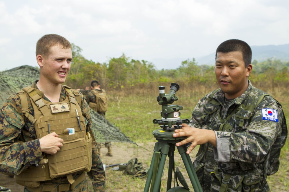 Thai, ROK, US Marines train, build friendships