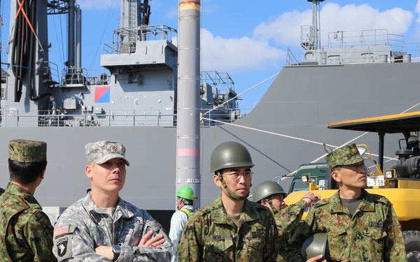 Port operations during PULSE–W