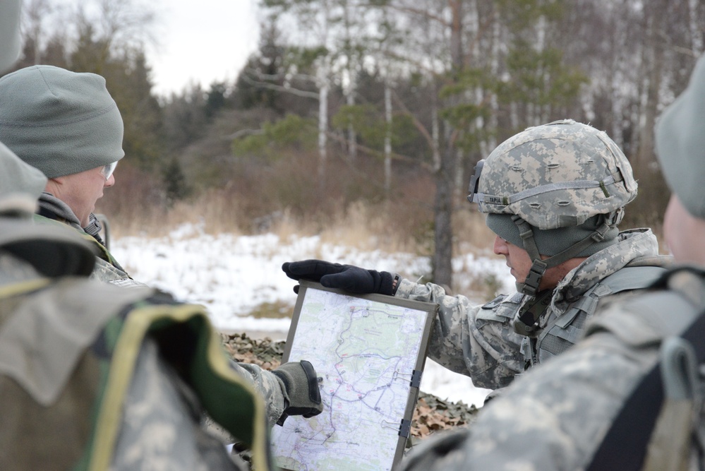 1-91 Cavalry Regiment (Airborne) PLT level maneuver exercise, Grafenwoehr, Germany