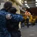 USS Mesa Verde departure